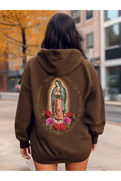 Lider Leather Hanorac cu glugă pentru femei