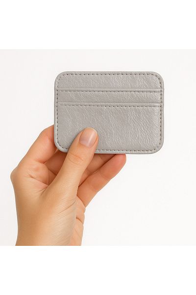 UCCELLO Textured Faux Leather Card Holder