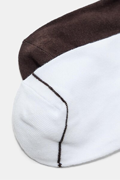 Stradivarius 2-pack of striped and embroidered socks