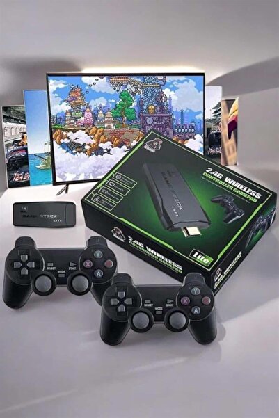 GRTC Game Stick 2000 Game 2.4g Wireless Dual Handle High Sensitivity Wireless