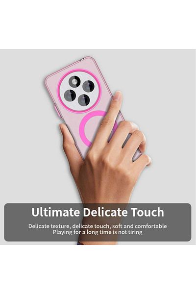 SKYDDAR INNOVATION Case for Xiaomi Redmi 14C / Poco C75, CandyCase, Magsafe, sticker set, Pink