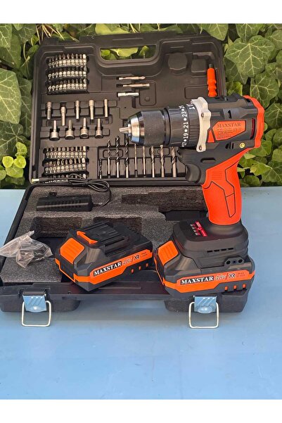 bestwork PROFOSYONEL ŞARZLI KÖMÜRSÜZ DARBELİ VİDALAMA 84 PARÇA BL MOTOR