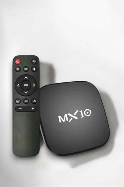 Clevora صندوق Mx S بدقة 4K متوافق مع التلفاز بدقة 8 جيجابايت
