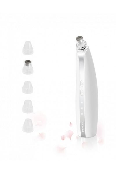 Lanaform Aparat de curățare facială cu 5 capete interschimbabile, 3 intensități, dermabraziune, anti-aging