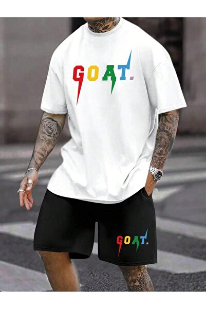 Lider Leather Мъжки комплект с горна и долна част с кози мотиви Jakinta Outdoors