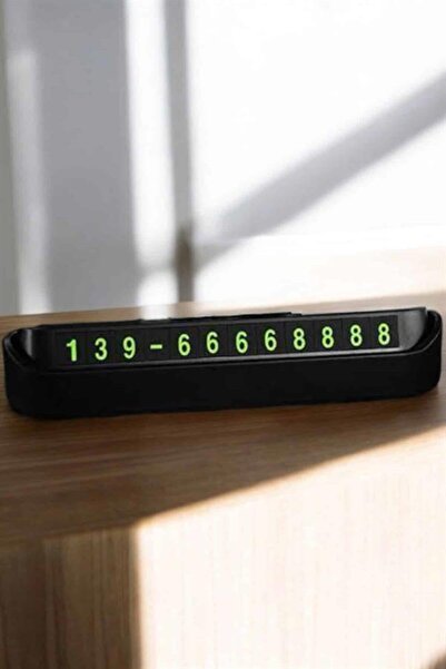 Teknoşık TEKNO ŞIK أداة ترقيم داخل السيارة، رقمية، قابلة للطي، توضع على علبة ...