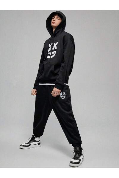 Lider Leather Ανδρικό σετ φόρμας με κουκούλα Jakinta Outdoors