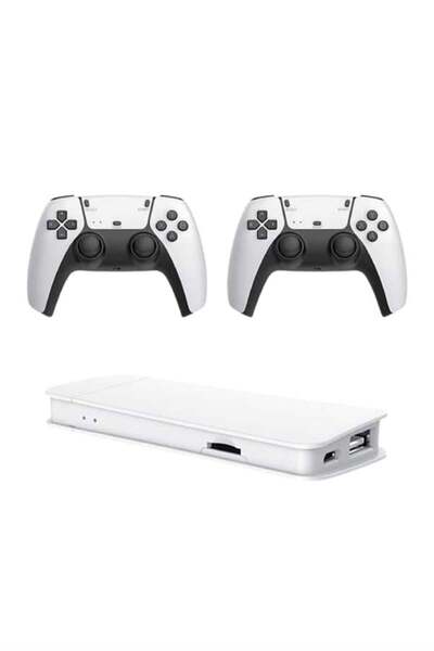 Genel Markalar 2.4 GHZ Oyun Konsolu Çift Konsol 4K Ultra Hd Game Stick