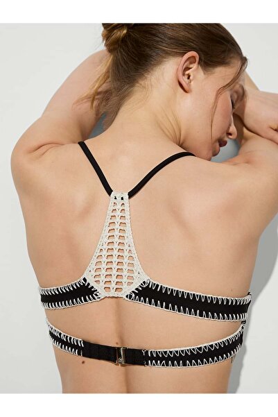 Victoria's Secret Archives Tığ İşi Halter Halter Bralet Bikini Üstü