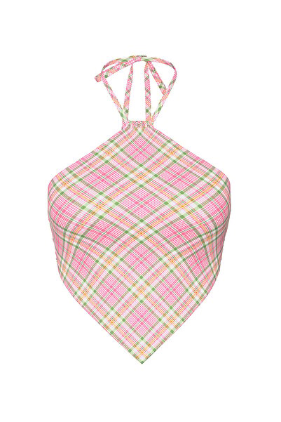 PINK Maya Halter Bikini Üstü