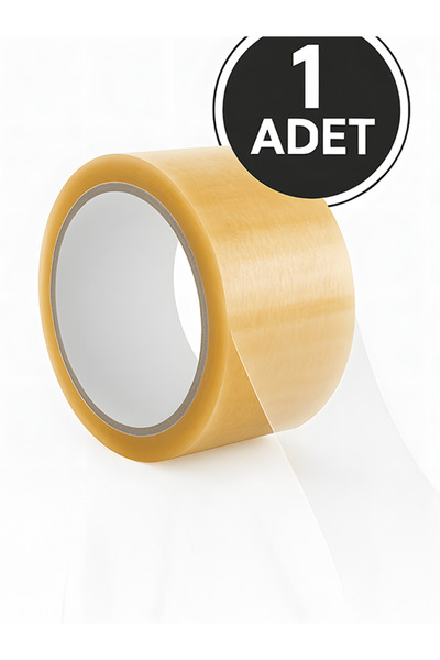 Kacar 1 Adet Yüksek Kalite 100 Metre Hotmelt Koli Bandı