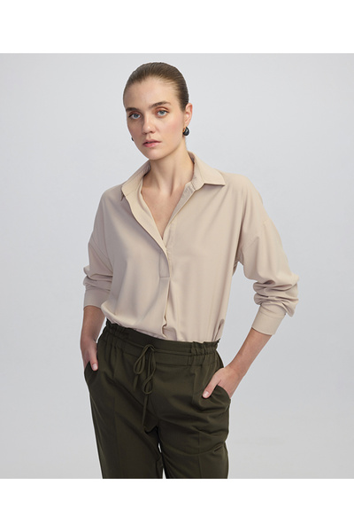 MISS IPEKYOL Gömlek yaka bluz