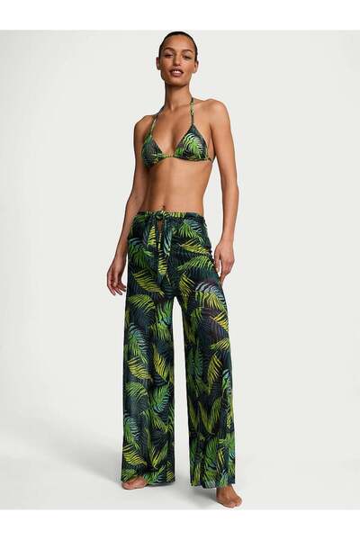 Victoria's Secret Beachwear Önden Bağlamalı Şifon Pantolon