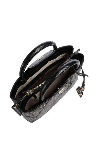 Guess Aldina Jacquard Logo Printed Removable Chain Strap Bag Hwgg9663060 Bag Hwgg96 6