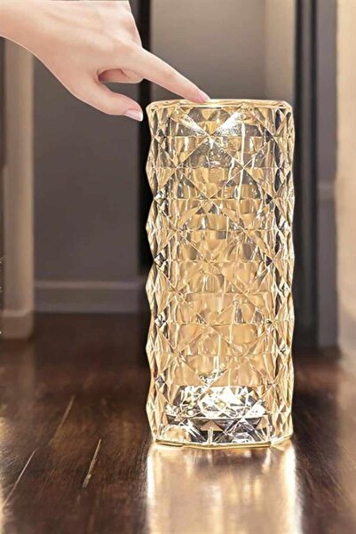 Home Kristal Dokunmatik Ve Kumandalı Masa Ve Gece lambası