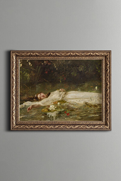 epiqart Ophelia - Vintage Desenli Çerçeve