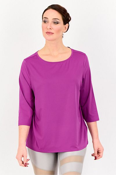 Tchibo Women Sportwear Fit Long Sleeves Training Top, Purple