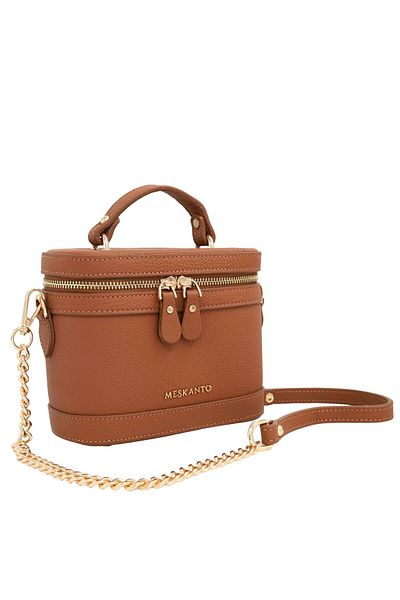 Meskanto Hilton Genuine Leather Chain Strap Box Bag