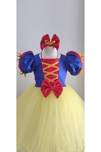 BOZTAŞ BEBE Cotton Princess Dress Evening Dress & Costume