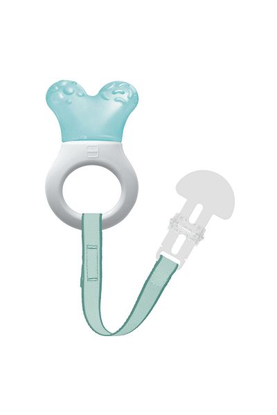 MAM Pink Mini Cooler & Clip - Teether