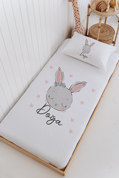 Lilabio İsme Özel %100 Pamuk Bebek Ve Çocuk Tek Kişilik 165 X 225 Cm Pike Tak...