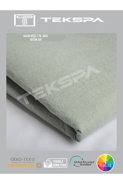 KALIN BETON GRİ KEÇE 100X100