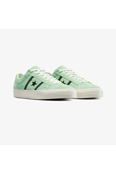 Converse One Star Academy Pro Unisex Yeşil Süet Sneaker