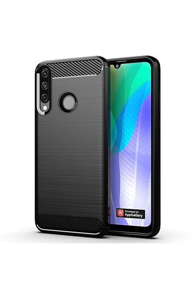 OEM Husa compatibila cu Huawei Y6p, Military-Grade Drop Protection, N94, Plastic, Pitch Black