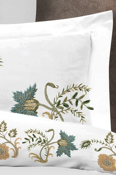 MonoHome 100% Cotton 5D Digital Printed Duvet Cover Set – Oeko-Tex Certified, Floral Pattern