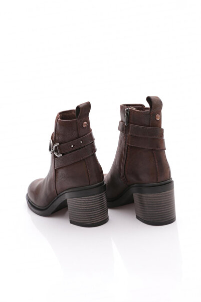 Mammamia D24Kb-4460 Γυναικείες Δερμάτινες Κλασικές Μπότες