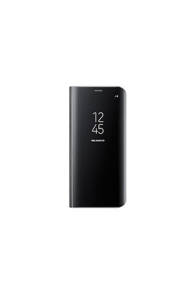 Samsung Clear View Flip Cover Case for Galaxy S8 Plus, Black