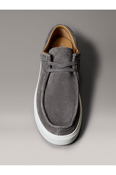 Calvin Klein Men's Gray Oxford Shoes