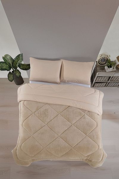 Formeya Lux Antiallergische Steppdecke für Kinder, doppelseitig, europäische Standardgröße, 135 x 200 cm