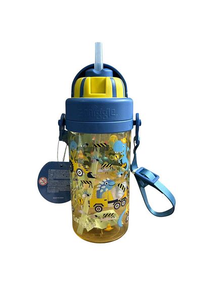 SMIGGLE - La La Teeny Tiny 400 ml Bpa-Free Water Bottle with Hidden Straw