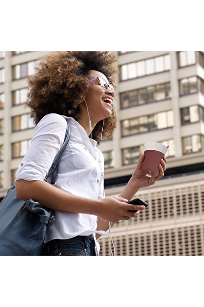 Berghoff Travel mug, 0.25 L, Porcelain, Pink