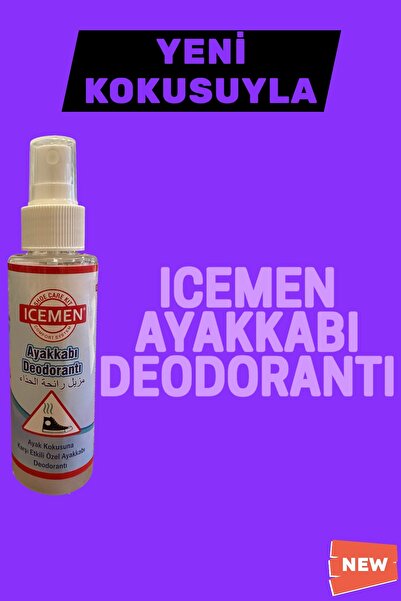 Icemen Ayakkabı Deodorantı Koku Giderici Sprey