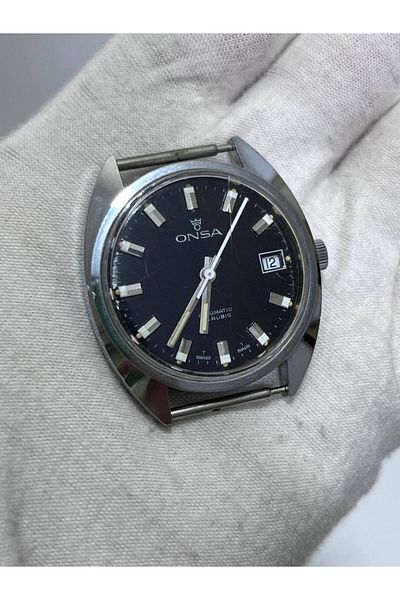 ÖNSA Onsa 37mm Vintage Men's Watch D-053 (Cordless)