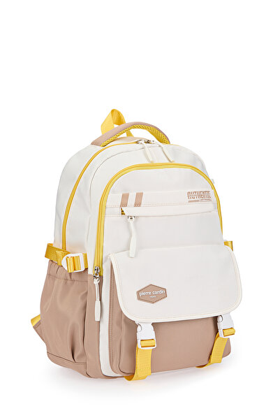 Pierre Cardin Μπεζ Παιδικό Σχολικό Σακίδιο πλάτης 07PCT121
