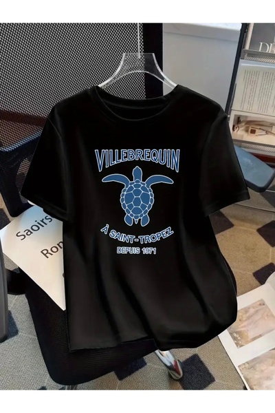 NOFLEN ΜΠΛΟΥΖΑ VILLEBREQUIN ΜΕ ΣΤΑΜΠΑ OVERSIZE ΠΟΔΗΛΑΤΟ