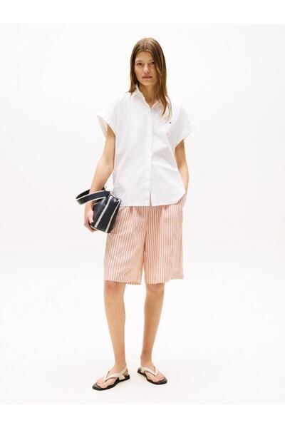 Tommy Hilfiger POPLIN SLEEVELESS RELAXED SHIRT