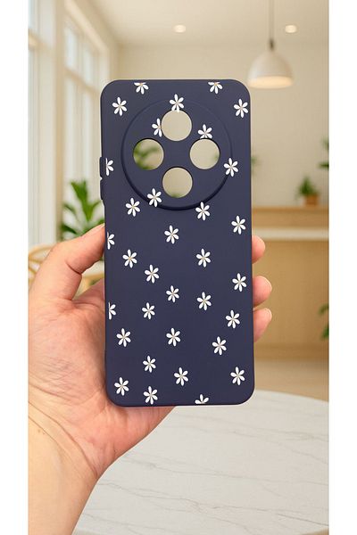 Vip Case Redmi 14C - حافظة مطاطية كلاسيكية ممتصة للصدمات من السيليكون بنمط MINI DAISY277