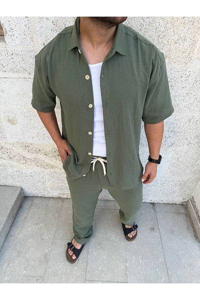 laqa Muslin Short Sleeve Shirt