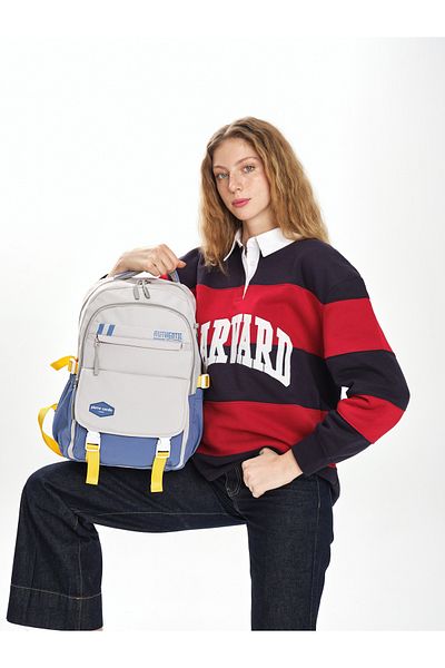 Pierre Cardin Μπλε Παιδικό Σχολικό Σακίδιο Πλάτης 07PCT121