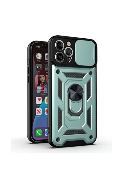 Felba Case for iPhone 11 Pro Max, V765, Polyurethane, Green