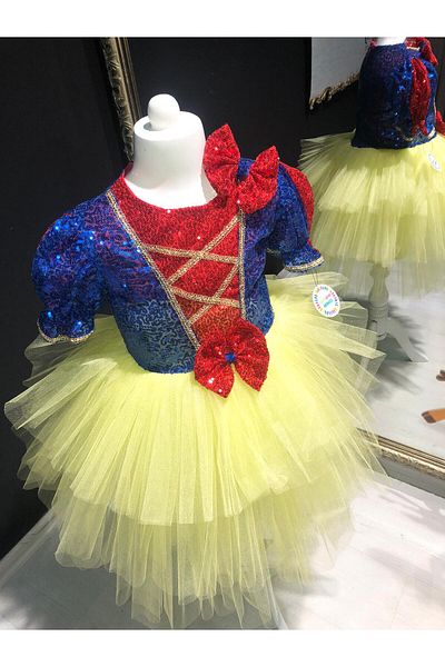 ÇOCUK GİYİM MERKEZİ Cotton Princess Girl Dress