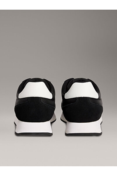 Calvin Klein Erkek Siyah - Beyaz Düşük Bilekli Spor Ayakkabı