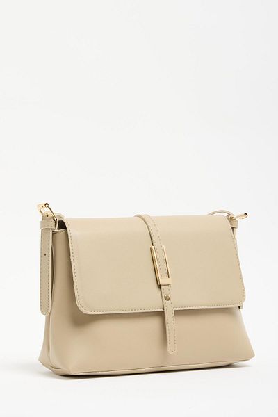 Madamra Mink Women's Merry Gold Buckle Detailed Hand and Shoulder Bag
