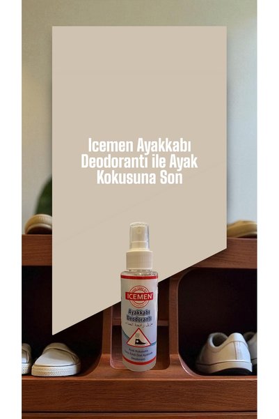 Icemen Ayakkabı Deodorantı Koku Giderici Sprey