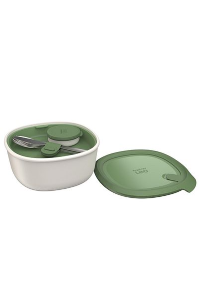 Berghoff Set LunchBox, 4 piese, 1,6 l, polipropilenă, oțel, verde