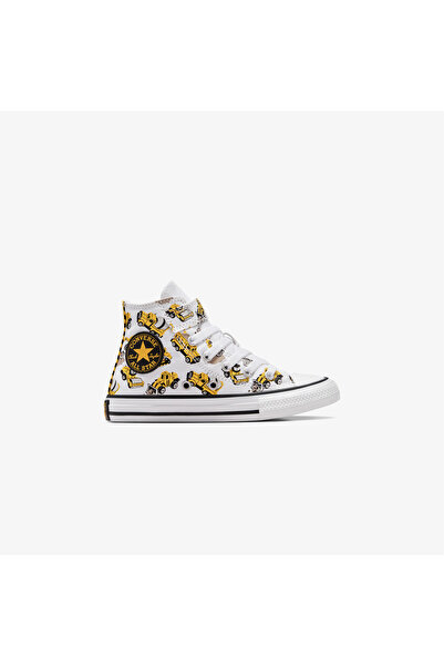 Converse Chuck Taylor All Star 1V Construction Truck Çocuk Beyaz Sneaker